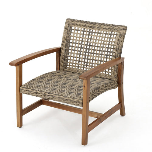Ensemble de 2 Chaises d'Extérieur