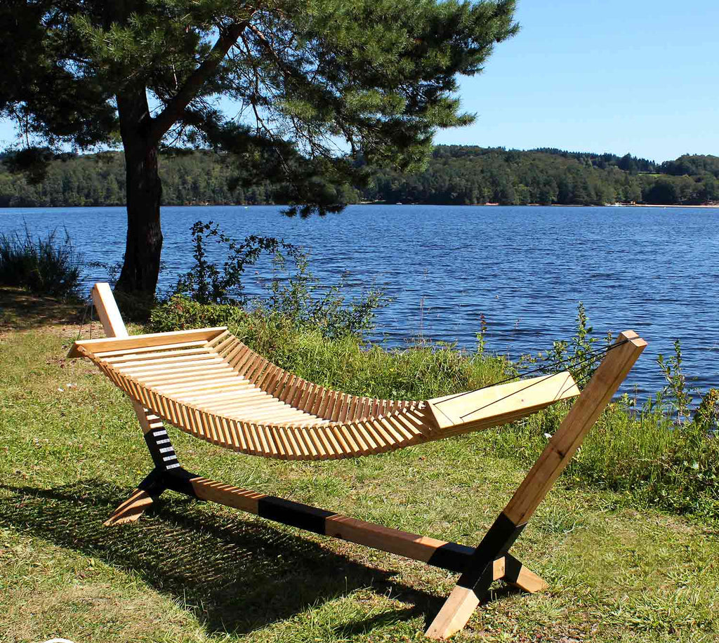 Hamac en Bois V1 avec Support